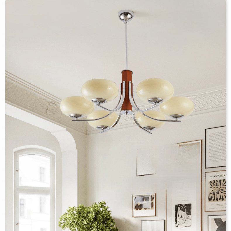 Aurello | Modern Chandelier With Minimalist LED Design | Dufsel