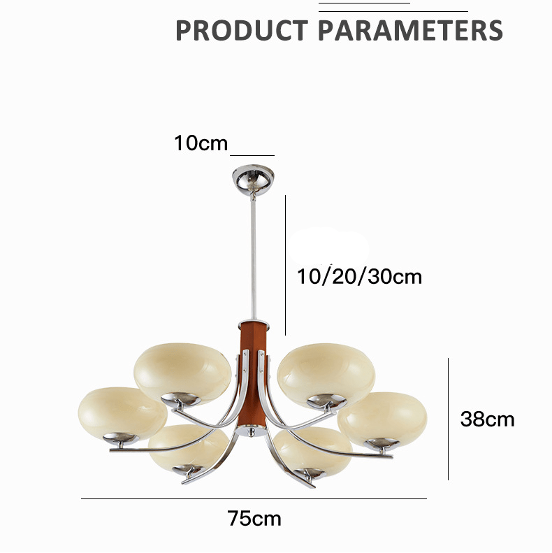 Aurello | Modern Chandelier With Minimalist LED Design | Dufsel