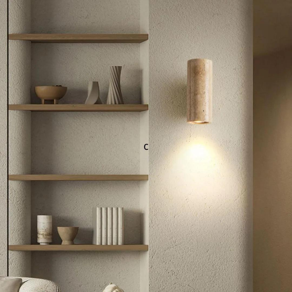 SoraGlow | Wabi-Sabi Wall Light - Elemental Harmony | Dufsel